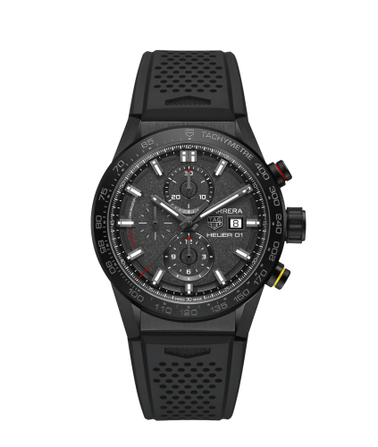 TAG Heuer Carrera Calibre Heuer 01 43 Stainless Steel / Black / Rubber / CLEP